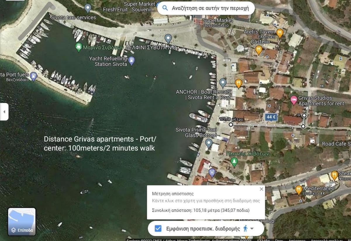 Grivas Apartments Syvota Exterior photo